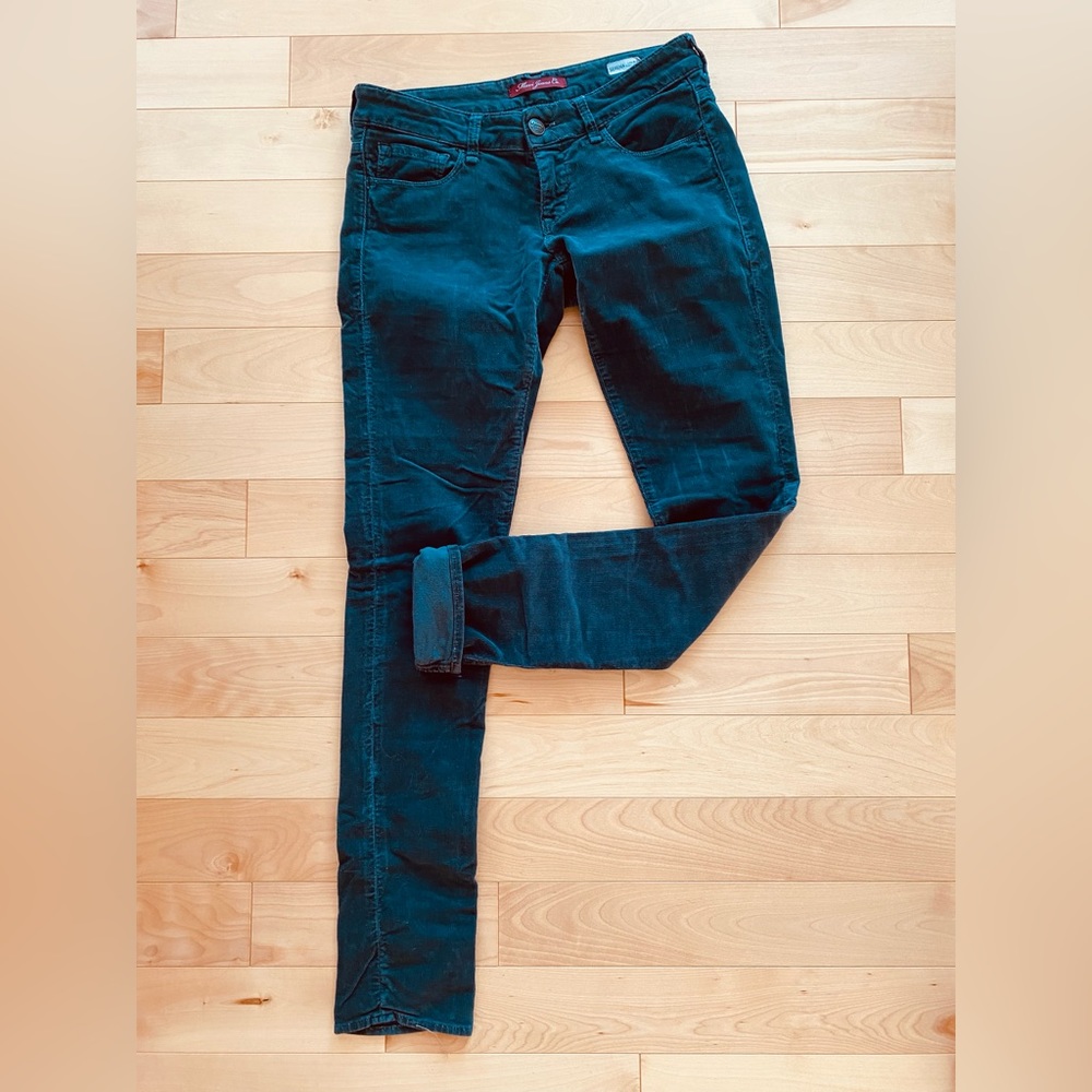 Dark Green (forest green) Mavi Serena Corduroy slim fit pants